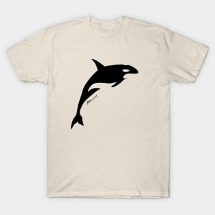 Orca (Ocean silhouettes collection) T-Shirt